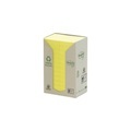 Post-it Recycelte Haftnotizen 51 x 38 mm Kanariengelb 12 Blöcke à 100 Blatt