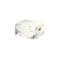 Leitz, Leitz easyboxx Aufbewahrungsbox mit Klappdeckel Weiss Karton 35,5 x 25,2 x 19,3 cm 15 Stück