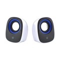 ewent Tragbarer Stereo-Lautsprecher EW3513 Weiss, Schwarz, Blau