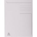 Exacompta 3 Klappen-Mappe Forever 449019E Folio-Graukarton 24,5 x 35 cm