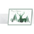 SIGEL Weihnachts-Karte/Couvert A6/A5 DS063 220g,X-Mas Forest 25+25 St&