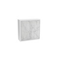 PAPERFLOW easyOffice 1M Rollladenschrank 1040x1100x415mm PERSO WEIßER MARMOR