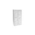 PAPERFLOW easyOffice 2M Rollladenschrank 2040x1100x415mm PERSO WEIßER MARMOR