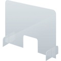 Franken, Franken Mobile Schutzscheibe für Tisch Theke Plexiglas Transparent 85 x 70 cm