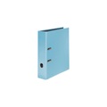 Falken PastellColour Ordner 80 mm Glänzend Karton 2 Ringe DIN A4 Blau