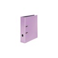 Falken PastellColour Ordner 80 mm Glänzend Karton 2 Ringe DIN A4 Violett