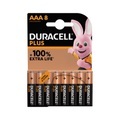 Duracell Plus-AAA K8 Micro (AAA)-Batterie Alkali-Mangan 1.5 V 8 St.