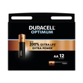Duracell Batterien Optimum AA 12 Stück