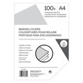 Einbanddeckel A4 PVC 140-145 Mikron Transparent 100 Stück