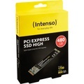 Intenso 3834450 Interne SATA M.2 SSD 2280 480 GB Retail PCIe 3.0 x4