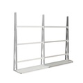 MANORGA Einseitiges Vertikales Anbauregal Epsivol 1.800 x 500 X 2.500 mm