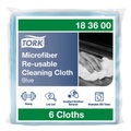 TORK, TORK Mikrofaser wiederverwendbare Reinigungstücher Blau 183600
