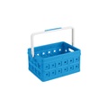 Sunware, Sunware Klappbox Square, Inhalt 24 Liter, mit Griff, blau/weiß