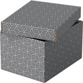 ESSELTE Aufbewahrungsboxen Home S 628281 255x200x150mm, grau 3 Stk