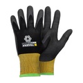 Tegera Nitril-Handschuhe 8810-9 Acryl, Nitrilschaum, Nylon, Spandex, PU (Polypropylen) auf Wasserbasis, Vlies Grösse 9 Gelb, Schwarz 6 Stück