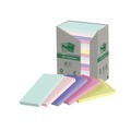 Post-it Haftnotizen Farbig Sortiert 76 x 127 mm 100 Blatt 16 Stück