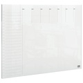 Nobo, Nobo Mini Tisch oder Wand montierbares Whiteboard Wochenplaner 1915614 Acryl rahmenlos A4 Transparent