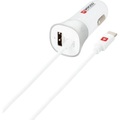 Skross USB Ladegerät für Mobilgeräte mit Type-C Anschluß im Fahrzeug