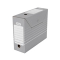 ELBA Tric Archivbox Grau 9,5 x 26,5 x 34 cm Wellpappe 50 Stück