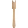Papstar Kuchen- und Snackgabeln Pure Holz 140 mm 100 Stück