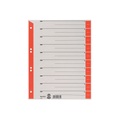 Leitz Trennblatt 16520025 DIN A4 230 g Karton rot