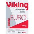 Office Depot, Office Depot Wall Mountable Blanko Flipchart-Papier Perforiert Euro 80gsm 50 Blatt