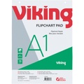 Office Depot, Office Depot Wall Mountable Blanko Flipchart-Papier Perforiert A1 70gsm 20 Blatt