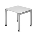Hammerbacher Höhenverstellbarer Schreibtisch J Serie Weiß 800 x 680 mm