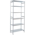 ARNO SPACE Grundregal Epsilon 6 Grau 1.000 x 600 x 2.250 mm