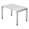 Hammerbacher Höhenverstellbarer Schreibtisch J Serie Weiß 1.200 x 680 mm