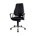 TOPSTAR Ergonomischer Bürostuhl Power Star Profi Stoff Schwarz