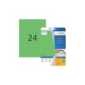 HERMA Etiketten A4 grün 70x37 mm Papier matt 480 St.