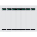 Leitz, Leitz Bedruckbare Rückenschilder 1681-00-85 Grau 31 x 190 mm 175 Stück