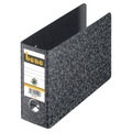 Bene Ordner DIN A5 75 mm Schwarz 2 Ringe Hartpappe Wolkenmarmor Querformat