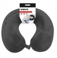 Move Memory Foam Travel Pillow Black