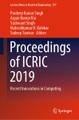 Proceedings of ICRIC 2019: Recent Innovations in Computing