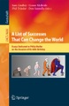 A List of Successes That Can Change the World