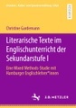 Literarische Texte im Englischunterricht der Sekundarstufe I - Eine Mixed Methods-Studie mit Hamburger Englischlehrer*innen