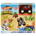 Mattel, Mattel GVK08 Hot Wheels Monster Trucks Startrampen-Crash