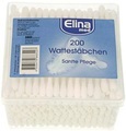 Wattestaebchen 200er Eckdose transparent