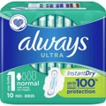 Always, Always Ultra Binde Normal mit Flügel 10er