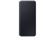 Samsung - Galaxy A90 5G Leder Wallet Cover Tasche (EF-WA908PBEGWW) - Schwarz