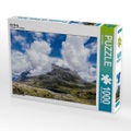 Ein Berg (Puzzle): Berg mit Wolken in Norwegen