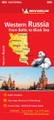 Michelin Karte Westliches Russland / Western Russia / Russie Quest