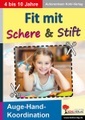 Fit mit Schere & Stift