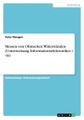 GRIN Verlag, Messen von Ohmschen Widerständen (Unterweisung Informationselektroniker / -in)