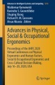 Advances in Physical, Social & Occupational Ergonomics: Proceedings of the AHFE 2020 Virtual Confere