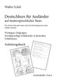 Deutschkurs für Ausländer auf muttersprachlicher Basis - Anleitungsbuch