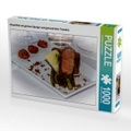 Rinderfilet mit grünem Spargel und getrockneten Tomaten (Puzzle)