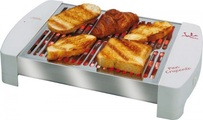 JATA, Jata TT589 Flat Toaster Quarzröhren, weiss
